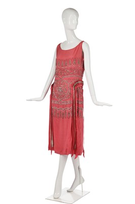 Lot 237 - A rare Alice Bernard evening dress, 1922-25