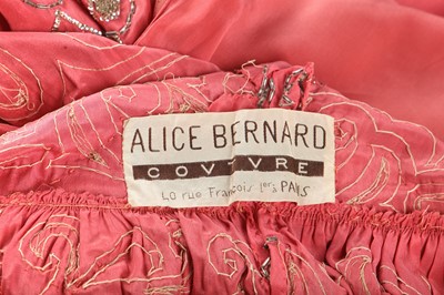 Lot 237 - A rare Alice Bernard evening dress, 1922-25