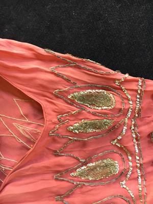Lot 237 - A rare Alice Bernard evening dress, 1922-25