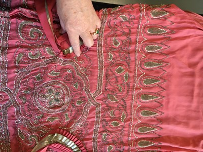Lot 237 - A rare Alice Bernard evening dress, 1922-25