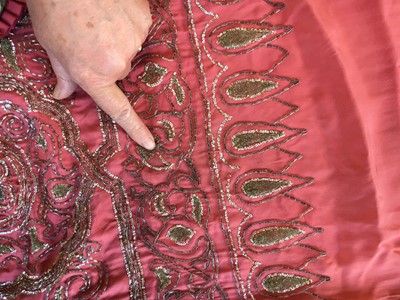 Lot 237 - A rare Alice Bernard evening dress, 1922-25