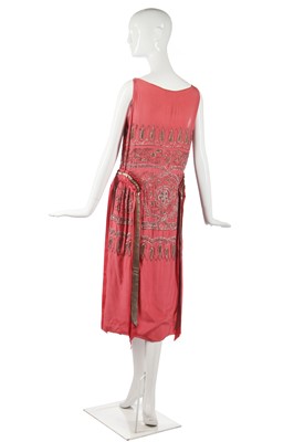 Lot 237 - A rare Alice Bernard evening dress, 1922-25