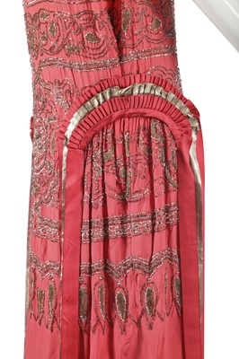 Lot 237 - A rare Alice Bernard evening dress, 1922-25