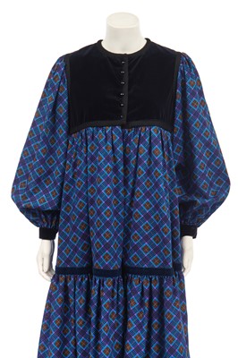 Lot 286 - An Yves Saint Laurent 'peasant' dress, 1977