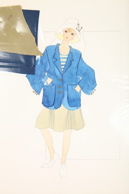 Lot 370 - John Galliano's Saint Martins 'Childrenswear' project folder, Volume 2, circa 1983