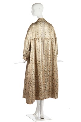 Lot 308 - A rare Thea Porter evening coat of 'Chasse Persane' brocade, late 1960s-1970s