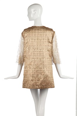Lot 309 - A Thea Porter waistcoat of Persian brocade, the fabric 1960s-70s and made up in the 1980s