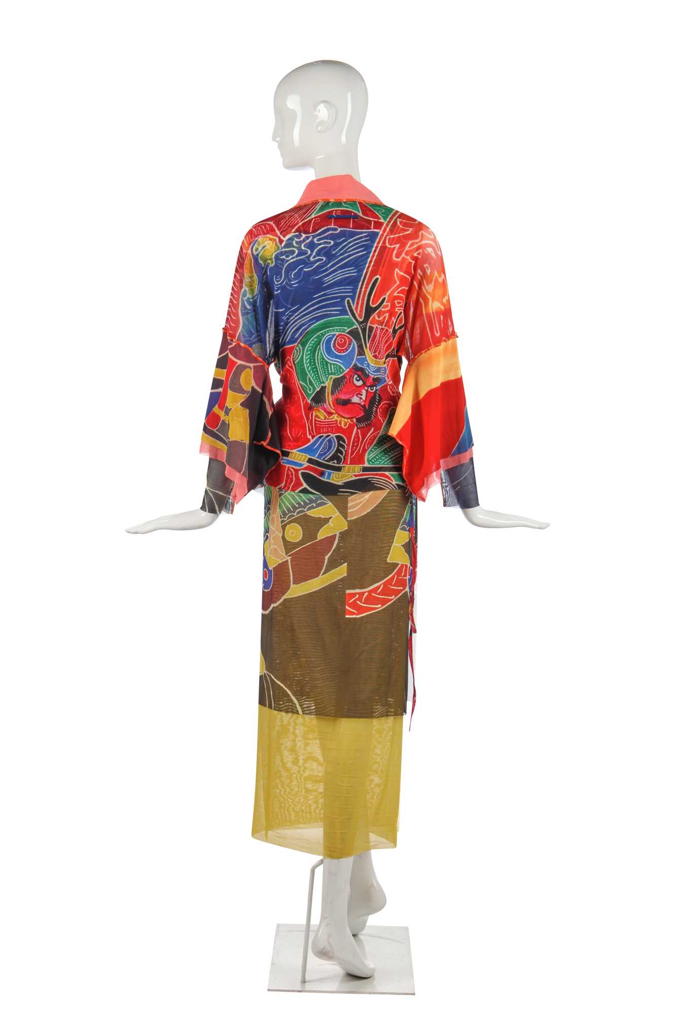 Lot 383 - A Jean Paul Gaultier Kabuki-inspired ensemble, Spring-Summer 1999 collection