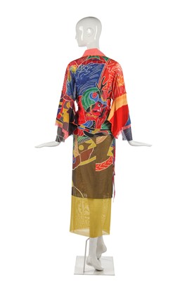 Lot 383 - A Jean Paul Gaultier Kabuki-inspired ensemble, Spring-Summer 1999 collection