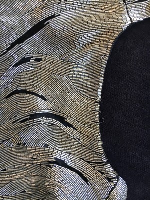 Lot 425 - An Alexander McQueen beaded evening gown, 'In Memory of Elizabeth Howe, Salem 1692' collection, Autumn-Winter 2007