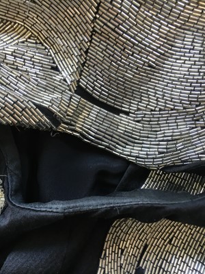 Lot 425 - An Alexander McQueen beaded evening gown, 'In Memory of Elizabeth Howe, Salem 1692' collection, Autumn-Winter 2007