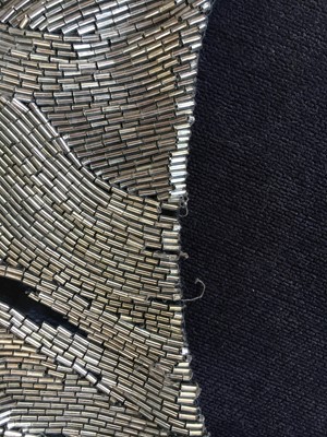 Lot 425 - An Alexander McQueen beaded evening gown, 'In Memory of Elizabeth Howe, Salem 1692' collection, Autumn-Winter 2007