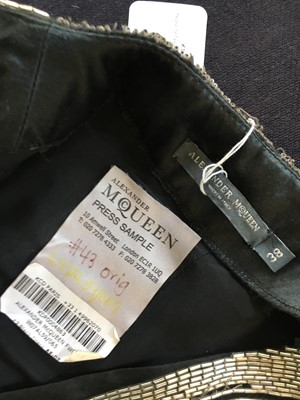 Lot 425 - An Alexander McQueen beaded evening gown, 'In Memory of Elizabeth Howe, Salem 1692' collection, Autumn-Winter 2007