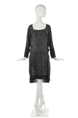 Lot 234 - A beaded tunic/overdress, attributed to Gabrielle Chanel, Spring-Summer 1922