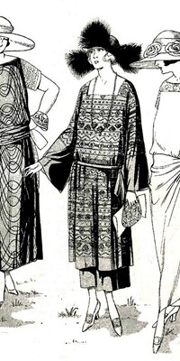 Lot 234 - A beaded tunic/overdress, attributed to Gabrielle Chanel, Spring-Summer 1922