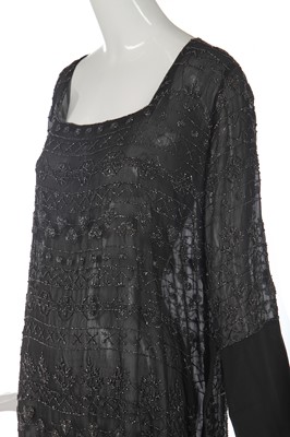 Lot 234 - A beaded tunic/overdress, attributed to Gabrielle Chanel, Spring-Summer 1922