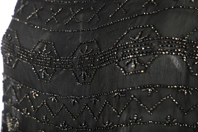 Lot 234 - A beaded tunic/overdress, attributed to Gabrielle Chanel, Spring-Summer 1922