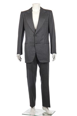 Lot 205 - Sean Connery's dark-grey wool suit, 1975