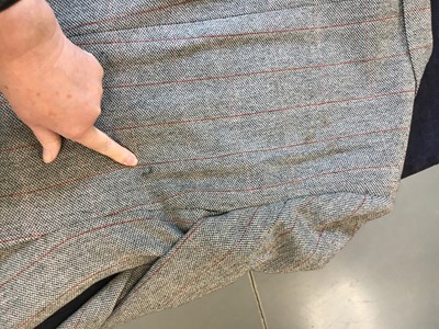 Lot 208 - Sean Connery's striped tweed jacket, 1971