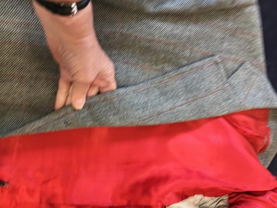 Lot 208 - Sean Connery's striped tweed jacket, 1971