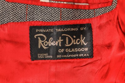 Lot 208 - Sean Connery's striped tweed jacket, 1971