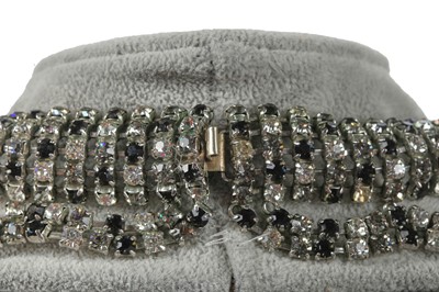 Lot 46 - A Dior necklace of dazzling cut-brilliants, 1961