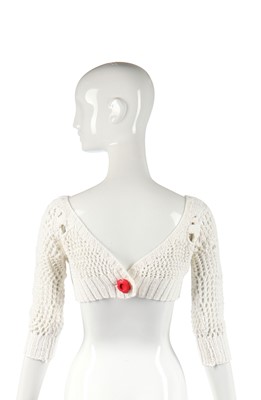 Lot 367 - A BodyMap hand-knitted reversible top, 'Barbee Takes a Trip Around Nature's Cosmic Curves' collection, Spring-Summer 1985