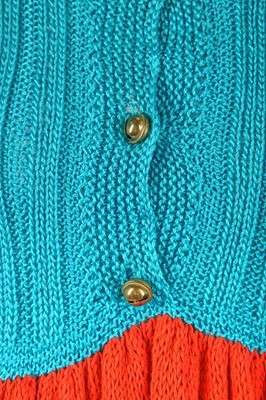 Lot 366 - A BodyMap hand-knitted jacket, probably 'Barbee Takes a Trip Around Nature's Cosmic Curves' collection, Spring-Summer 1985