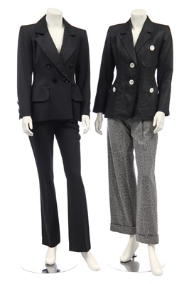 Lot 202 - Gianfranco Ferré and Saint Laurent suits and separates, early 1990s