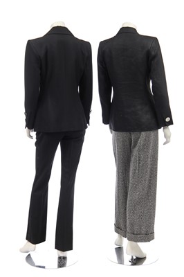 Lot 202 - Gianfranco Ferré and Saint Laurent suits and separates, early 1990s