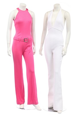 Lot 228 - Two Thierry Mugler jumpsuits, probably 1990s