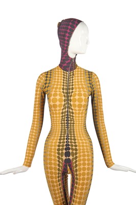 Lot 382 - A Jean Paul Gaultier 'Mad Max' hooded body suit, Autumn-Winter 1995-96