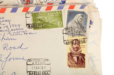 Lot 291 - An archive of sketches, correspondence, invoices relating to Pedro Rodriguez, 1963-65