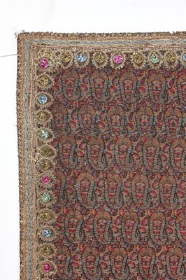 Lot 369 - Two Termeh panels, Persian, early 20th century,...