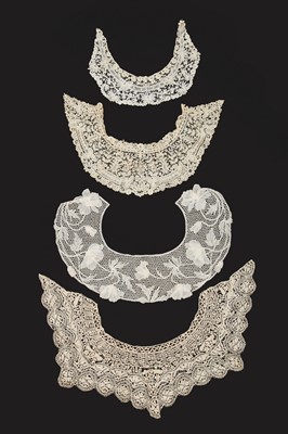 Lot 455 - A group of collars and edgings, late 19th and early 20th century