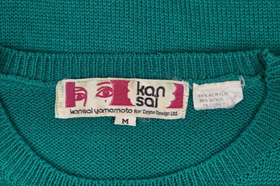 Lot 190 - A Kansai Yamamoto for Cygne Design Ltd. knitted acrylic jumper, 1980s