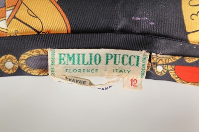 Lot 297 - An Emilio Pucci printed silk two-piece ensemble, Spring-Summer 1964