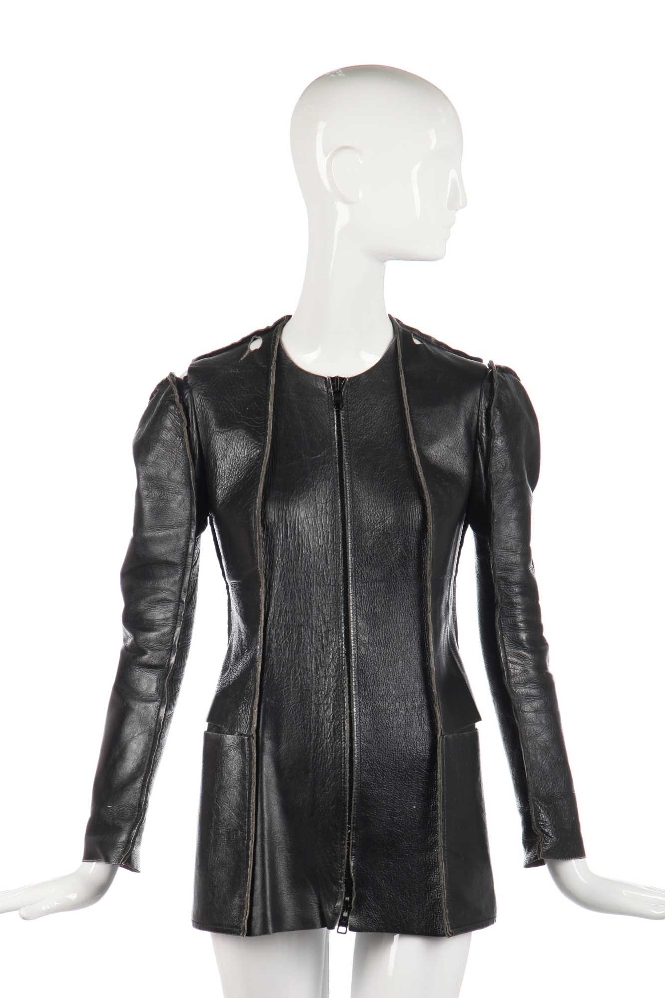 Martin margiela outlet leather jacket