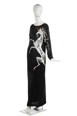 Lot 357 - A Bob Mackie 'Unicorn' dress, 1980s