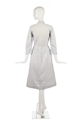 Lot 280 - A rare Horrockses printed cotton commemorative dress for the coronation of Queen Elizabeth II, 1953
