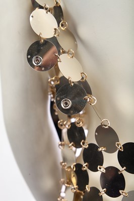 Lot 196 - A Paco Rabanne kit-made minidress, 1996