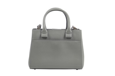CHANEL Bag Neo Executive Tote Women's Handbag Shoulder Leather Gray