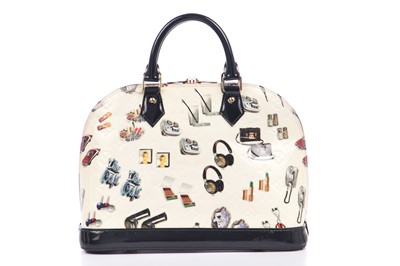 Lot 60 - A Nicolas Ghesquière for Louis Vuitton limited edition Alma Sticker Animation bag, 2015