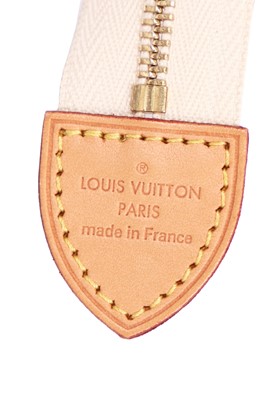 Lot 63 - A Louis Vuitton 'Hawaii' painted Damier canvas leather pochette, modern