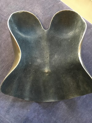 Lot 337 - A rare Issey Miyake moulded acrylic breastplate/bustier, Autumn-Winter 1980-81