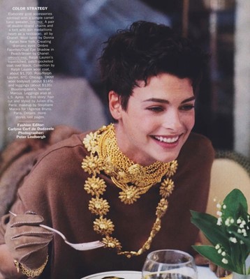 Lot 12 - A Chanel lion-mask necklace, 1989