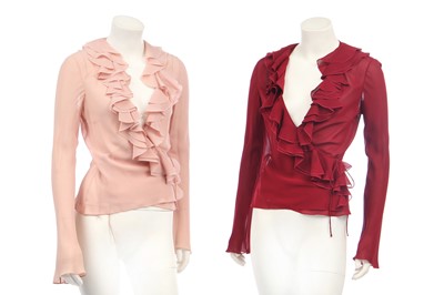 Lot 209 - A group of Christian Dior by John Galliano designer blouses/bodices and others, late 1990s