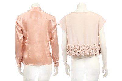 Lot 209 - A group of Christian Dior by John Galliano designer blouses/bodices and others, late 1990s