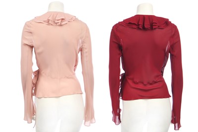 Lot 209 - A group of Christian Dior by John Galliano designer blouses/bodices and others, late 1990s