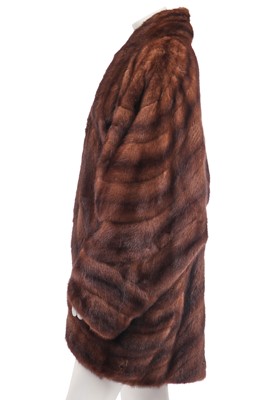 Lot 68 - A Fendi brown mink coat, probably 1990s